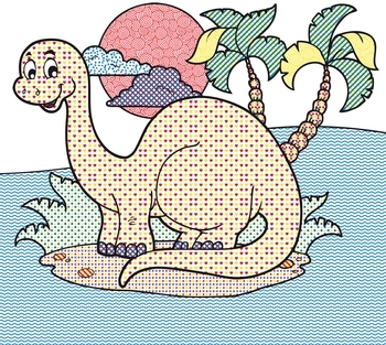 Найкраща водяна розмальовка. Динозаври - Pampik - 3