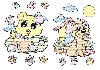 Цуценята. Великі водяні розмальовки - Pampik - 3