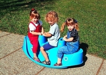 Гойдалки PalPlay Корабель, синій (45212) - Pampik - 2