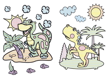 Динозаврики. Великі водяні розмальовки - Pampik - 2