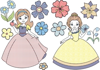 Подружки принцеси. Великі водяні розмальовки - Pampik - 3