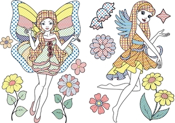 Подружки феї. Великі водяні розмальовки - Pampik - 2