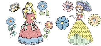 Квіткові феї. Водяні розмальовки - Pampik - 3