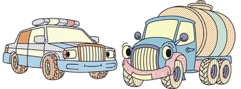 Водяні розмальовки. Специальні машинки (F00022962) - Pampik - 2