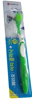Зубна щітка LG Household & Health Perioe Clinic Easy Advance, м'яка, зелений - Pampik