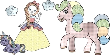 Водяні розмальовки. Єдиноріг (F00023080) - Pampik - 3