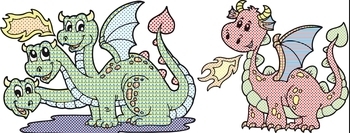 Водяні розмальовки. Дракончик (F00023101) - Pampik - 2