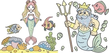 Прадавні тварини. Водяні розмальовки - Pampik - 2