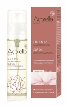 Органическое масло после депиляции Acorelle Роза и аргания, 50 мл - Pampik