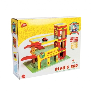 Игровой набор Le Toy Van Гараж Дино Dino's Toy Garage (TV450) - Pampik - 5