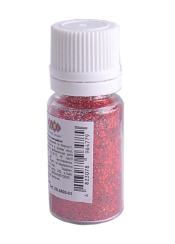 Глиттер Блестки ZiBi, голографические, красный, 5 г (ZB.6800-05) - Pampik