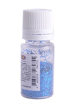 Глиттер Блестки ZiBi, голографические, синий, 5 г (ZB.6800-02) - Pampik