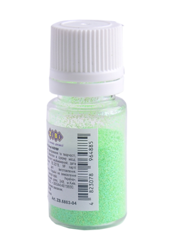 Глиттер Блестки ZiBi, флуорисцентни, зеленый, 5 г (ZB.6803-04) - Pampik