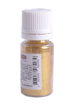 Глиттер Блестки ZiBi, золотой, 7 г (ZB.6804-23) - Pampik