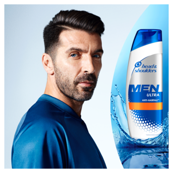 Шампунь-кондиціонер Head & Shoulders Men Ultra Проти випадіння волосся, для чоловіків, 400 мл - Pampik - 4