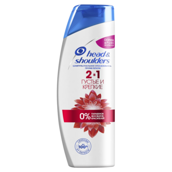 Шампунь-кондиціонер Head & Shoulders 2 в 1 Густі та міцні, 400 мл - Pampik - 2