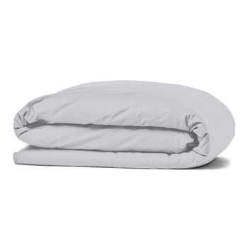 Комплект постільної білизни Cosas Зигзаг, ранфорс, 140х110 см, сірий з бірюзовим - Pampik - 4