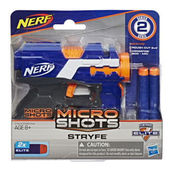 Бластер Hasbro Nerf Мікрошот Страйф, синій (E0489) - Pampik - 2