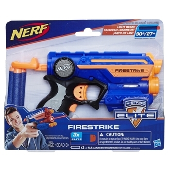 Бластер Hasbro Nerf Фаєр Страйк Еліт (53378) - Pampik