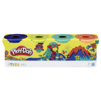 

Набор для лепки Play-Doh из 4 баночек 4 (B5517_E4867