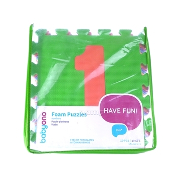 М'які пазли BabyOno Цифри, 10 шт. (274) - Pampik - 5
