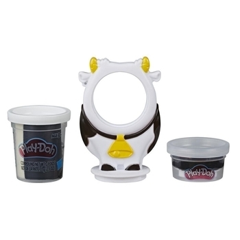 Ігровий набір Hasbro Play-Doh Жителі ферми Корова (E6722) - Pampik