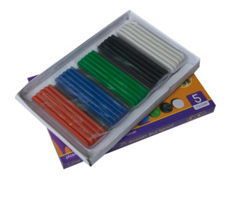 Пластилін ZiBi Smart Line, 5 кольорів (ZB.6220) - Pampik - 2