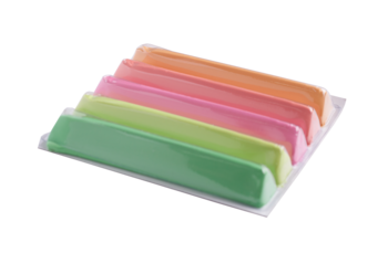 Пластилін ZiBi Kids Line, неон, 5 кольорів (ZB.6229) - Pampik - 2