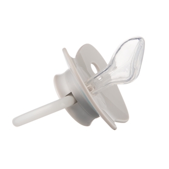 Силиконовая анатомическая пустышка Canpol Babies Exotic Animals, серый, 6-18 мес., 2 шт. (23/921_grey) - Pampik - 4