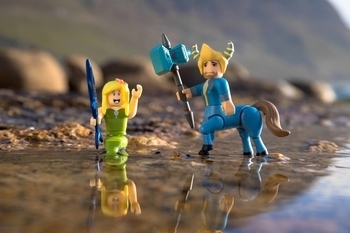 Ігровий набір фігурок Roblox Game Packs Neverland Lagoon: Tales of FeyDorf W3 (ROG0141) - Pampik - 6