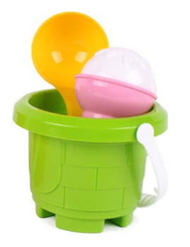 Ігровий набір для гри з піском ТехноК, зелений (7068) - Pampik