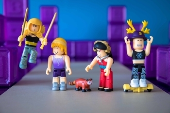 Ігровий набір фігурок Roblox Mix & Match Set Build a Billionaire Heiress W3 (ROG0125) - Pampik - 6