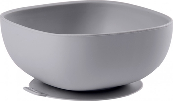 Силіконова миска Beaba Babycook, сірий (913433) - Pampik