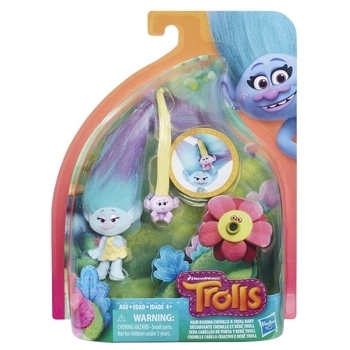 

Игровой набор Hasbro Trolls Hair Raising Chenille With Baby (C1300)