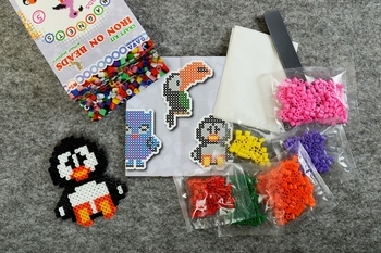 Набір для творчості Умняшка Магніти з термомозаїки без планшета Птахи (ТМ-015) - Pampik - 2