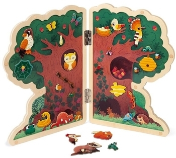 Магнітний набір Janod Дерево (J05461) - Pampik