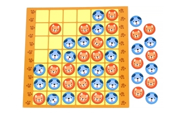 Настільна магнітна гра Умняшка 4 в ряд (1456) - Pampik - 4