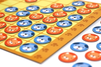 Настільна магнітна гра Умняшка 4 в ряд (1456) - Pampik - 3