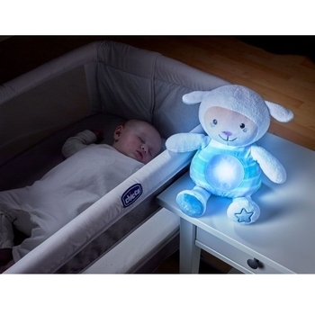 Игрушка музыкальная Chicco Ягненок Спокойной ночи, голубой (09090.20.36 акц) - Pampik - 3