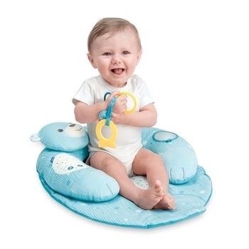 Игровой коврик Chicco Мое первое гнездышко, голубой (09829.20) - Pampik - 8