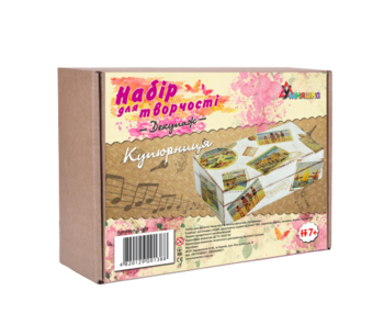 Набор для творчества Умняшка Декупаж Купюрница (Д-009) - Pampik