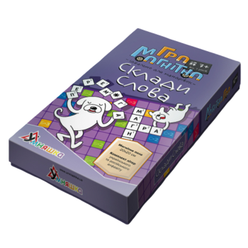 Настільна магнітна гра Умняшка Склади слова (1425) - Pampik