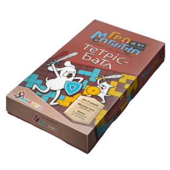 Настільна магнітна гра Умняшка Тетріс-батл (1418) - Pampik