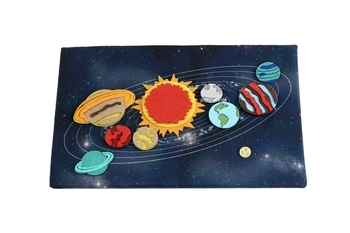 Развивающая игра из фетра Умняшка Космос (ПФ-011) - Pampik