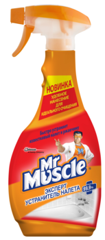 Средство для удаления налета Mr Muscle с распылителем, 500 мл - Pampik