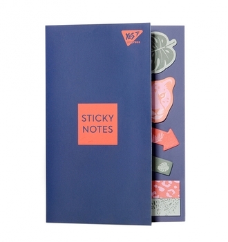 Бумага с липким слоем Yes Vivere, 8х20 листов (170283) - Pampik