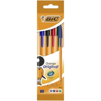 Шариковая ручка BIC Orange Original Fine, 4 шт. (8308541) - Pampik
