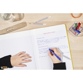 Гелева ручка BIC Gel-ocity Illusion, синій, 1 шт. (943452) - Pampik - 4