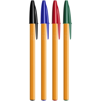 Шариковая ручка BIC Orange Original Fine, 4 шт. (8308541) - Pampik - 2