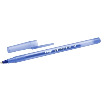 Шариковая ручка BIC Round Stic Classic, синий, 4 шт. (944176) - Pampik - 4